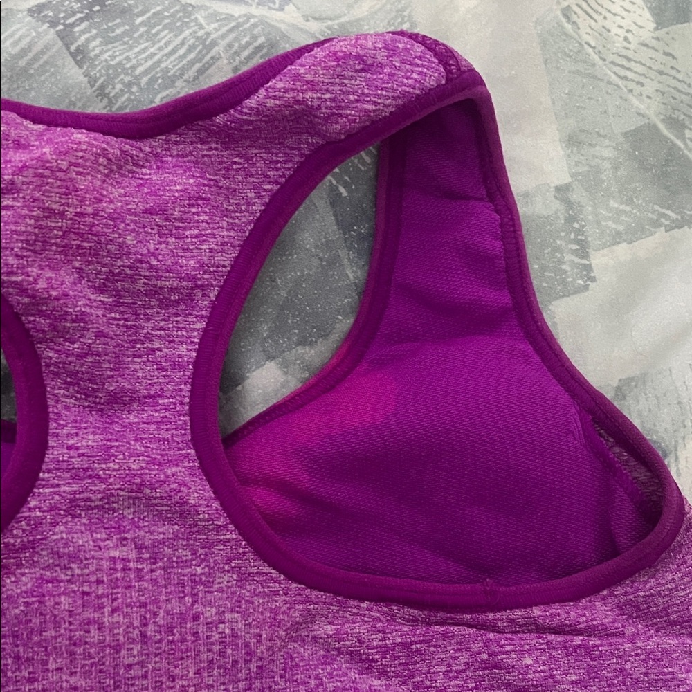 Nike Purple Sports Bra - Picture 5 of 8